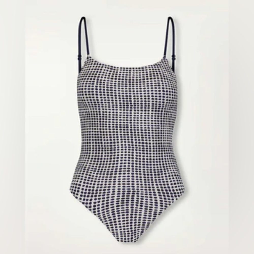 BNWT Lemlem Elene Sisay Blue polka dot one piece